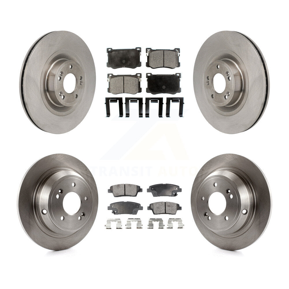 Transit Auto K8F-104213 Disc Brake Kit for 2015-2017 Genesis G80, Hyundai Genesis - Front and Rear product image