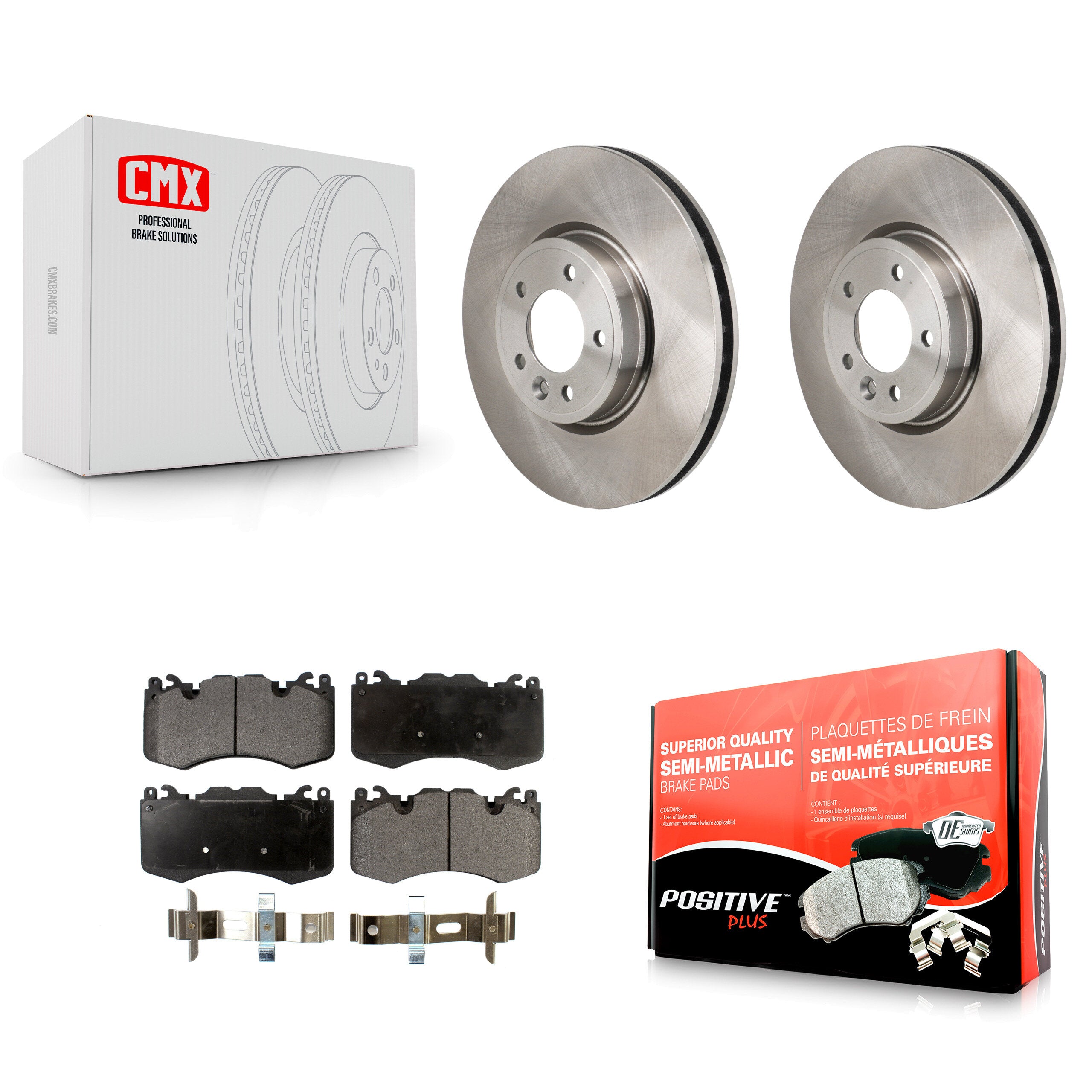 Transit Auto K8F-104219 Disc Brake Kit for 2020-2021 Land Rover Range Rover, Land Rover Range Rover Sport - Front product image