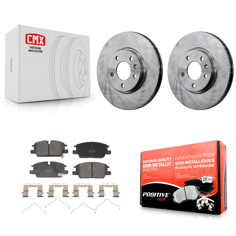 Transit Auto K8F-104247 Disc Brake Kit for 2020-2024 Buick Envista, Chevrolet Equinox, Chevrolet Trax & more - Front product image