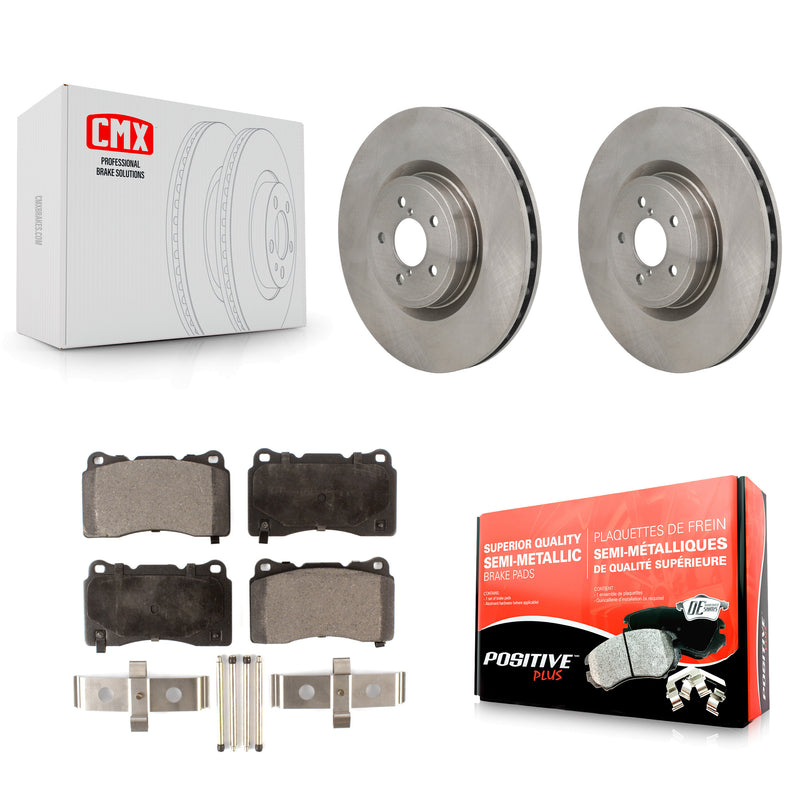 Transit Auto K8F-104252 Disc Brake Kit for 2004-2020 Toyota 86, Subaru BRZ, Subaru Impreza - Front product image