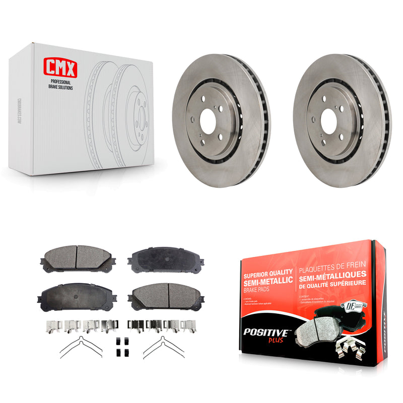 Transit Auto K8F-104257 Disc Brake Kit for 2021-2023 Lexus RZ450e, Subaru Solterra, Toyota bZ4X & more - Front product image