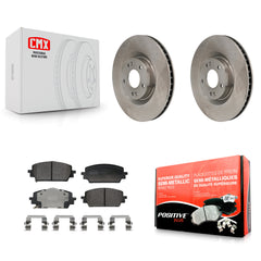 Transit Auto K8F-104259 Disc Brake Kit for 2021-2025 Hyundai Santa Cruz, Hyundai Santa Fe, Kia Sorento - Front product image