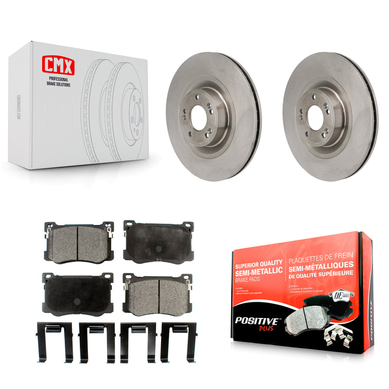 Transit Auto K8F-104275 Disc Brake Kit for 2015-2017 Genesis G80, Hyundai Genesis - Front product image