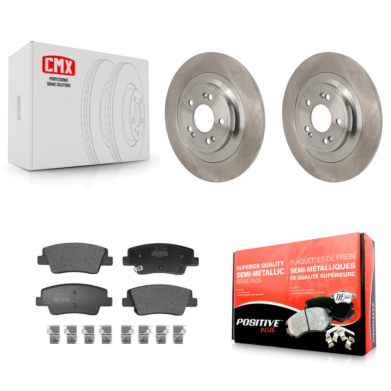 Transit Auto K8F-104287 Disc Brake Kit for 2021-2023 Genesis GV60, Hyundai Ioniq 6, Kia EV6 & more - Rear product image