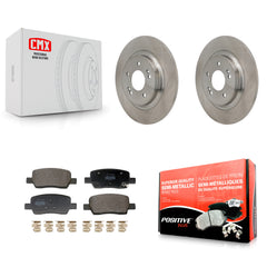 Transit Auto K8F-104297 Disc Brake Kit for 2021-2024 Kia Sorento, Hyundai Santa Fe - Rear product image