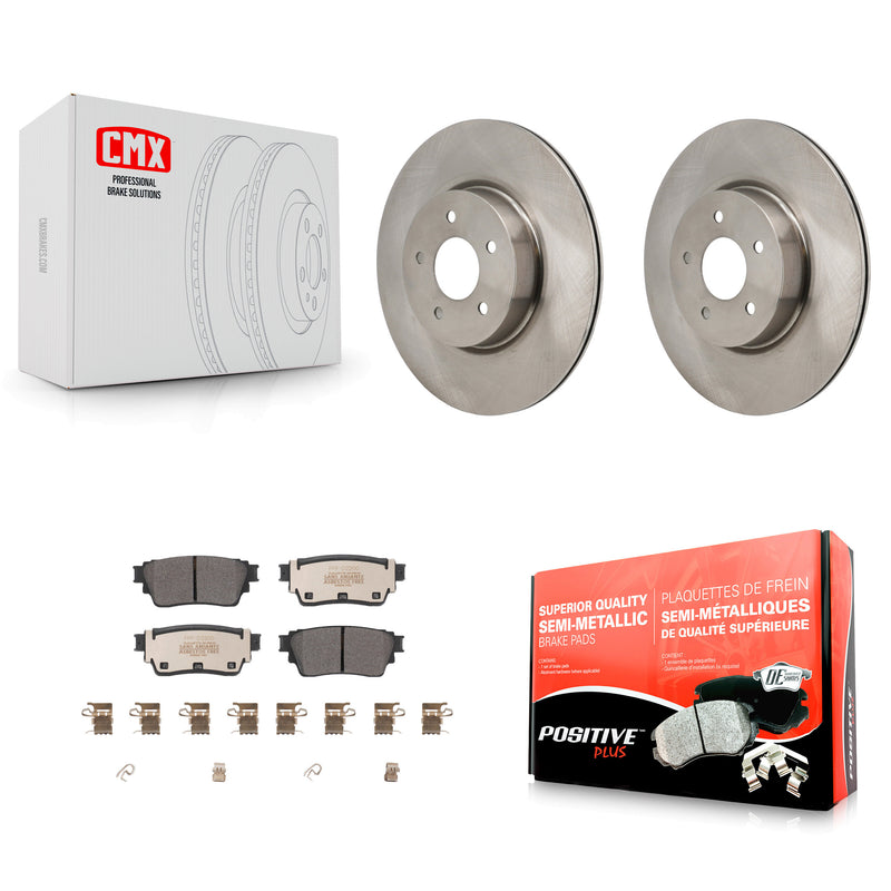 Transit Auto K8F-104300 Disc Brake Kit for 2022-2023 INFINITI QX60, Mitsubishi Outlander, Nissan Pathfinder - Rear product image