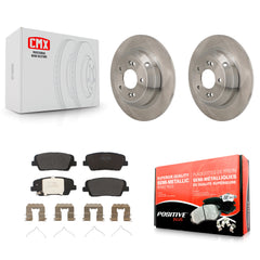 Transit Auto K8F-104334 Disc Brake Kit for 2018-2023 Genesis G70, Kia Stinger - Rear product image