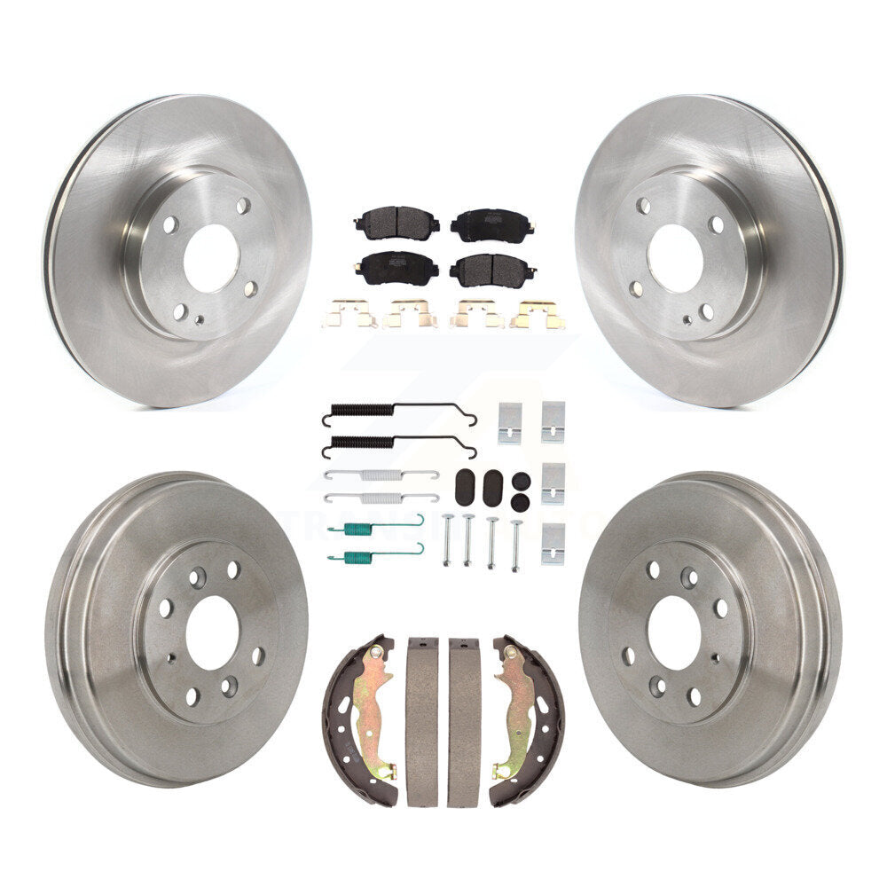 Transit Auto K8F-104336 Disc Brake Kit for 2016-2020 Toyota Yaris, Toyota Yaris iA, Scion iA - Front and Rear product image