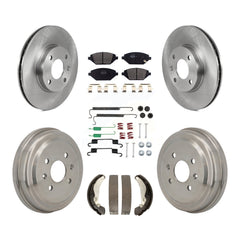 Transit Auto K8F-104337 Disc Brake Kit for 2016-2021 Chevrolet Spark - Front and Rear product image