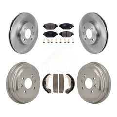 Transit Auto K8F-104338 Disc Brake Kit for 2016-2021 Chevrolet Spark - Front and Rear product image