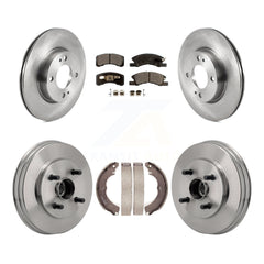 Transit Auto K8F-104340 Disc Brake Kit for 2017-2023 Mitsubishi Mirage, Mitsubishi Mirage G4 - Front and Rear product image