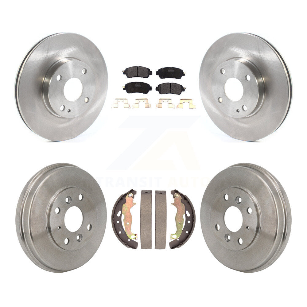 Transit Auto K8F-104341 Disc Brake Kit for 2016-2020 Toyota Yaris, Toyota Yaris iA, Scion iA - Front and Rear product image