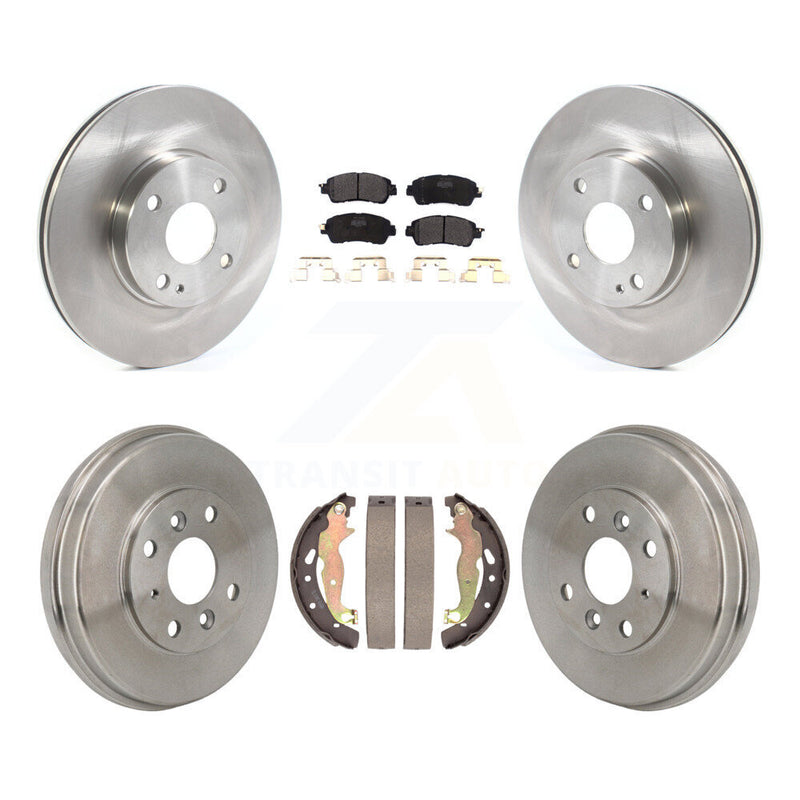 Transit Auto K8F-104341 Disc Brake Kit for 2016-2020 Toyota Yaris, Toyota Yaris iA, Scion iA - Front and Rear product image