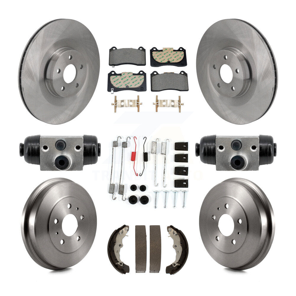 Transit Auto K8F-104342 Disc Brake Kit for 2016-2018 Ford Focus - Front and Rear product image