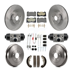 Transit Auto K8F-104342 Disc Brake Kit for 2016-2018 Ford Focus - Front and Rear product image