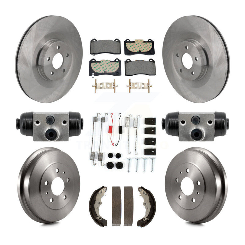 Transit Auto K8F-104342 Disc Brake Kit for 2016-2018 Ford Focus - Front and Rear product image