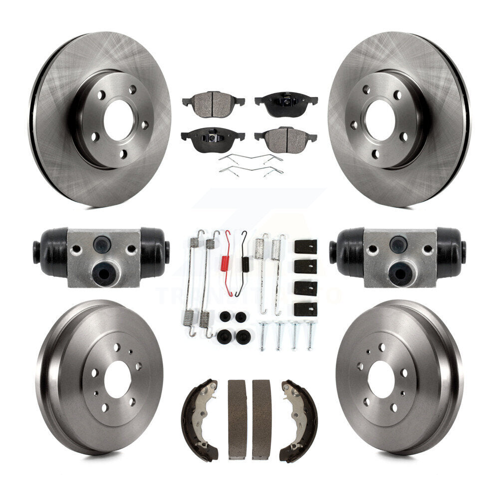 Transit Auto K8F-104344 Disc Brake Kit for 2012-2018 Ford Focus - Front and Rear product image