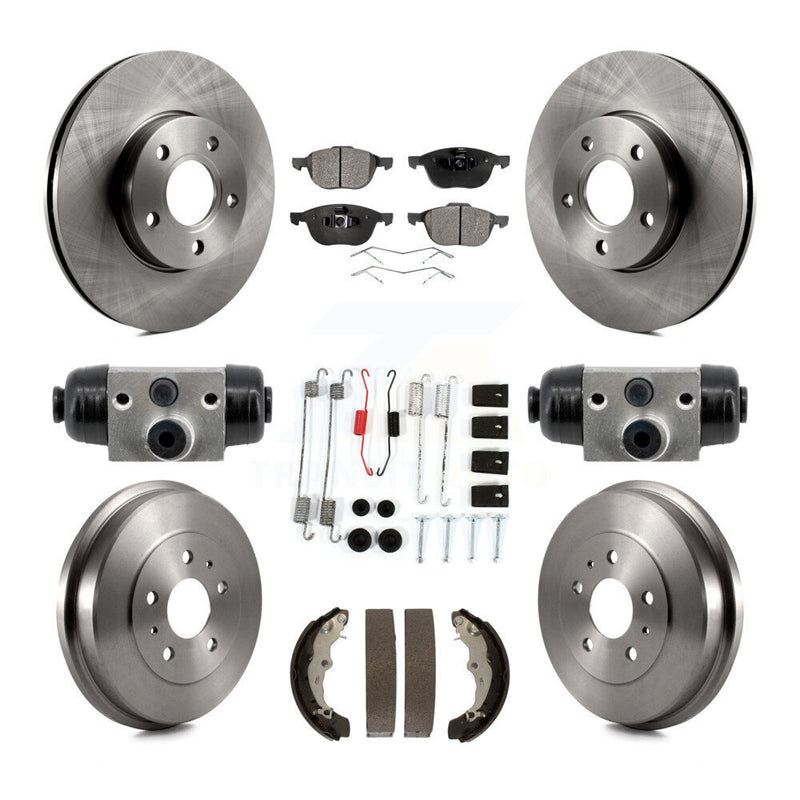 Transit Auto K8F-104344 Disc Brake Kit for 2012-2018 Ford Focus - Front and Rear product image