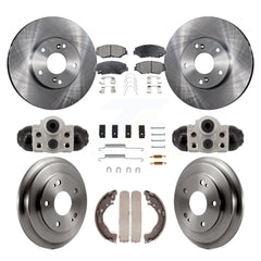 Transit Auto K8F-104346 Disc Brake Kit for 2013-2015 Honda Civic - Front and Rear product image