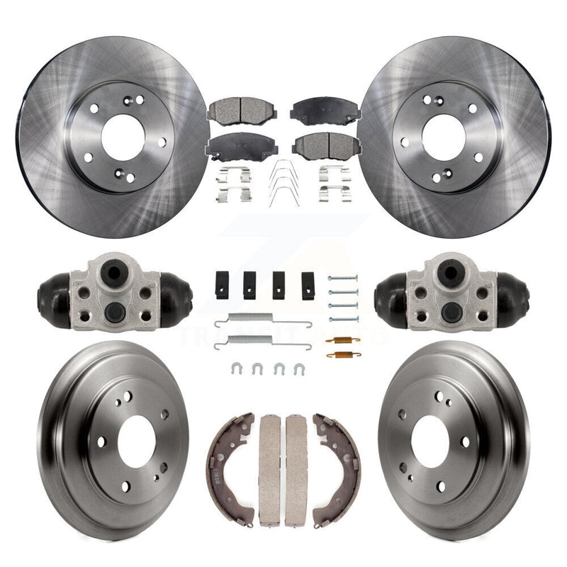 Transit Auto K8F-104346 Disc Brake Kit for 2013-2015 Honda Civic - Front and Rear product image