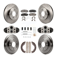 Transit Auto K8F-104347 Disc Brake Kit for 2015 Honda Civic - Front and Rear product image