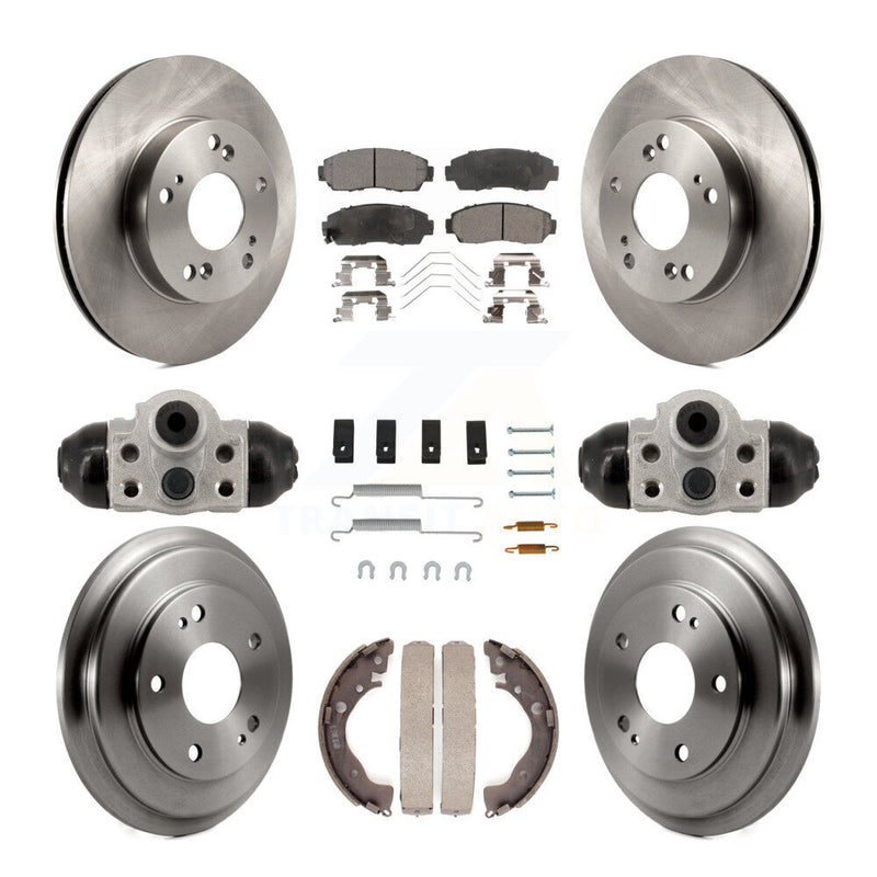 Transit Auto K8F-104347 Disc Brake Kit for 2015 Honda Civic - Front and Rear product image