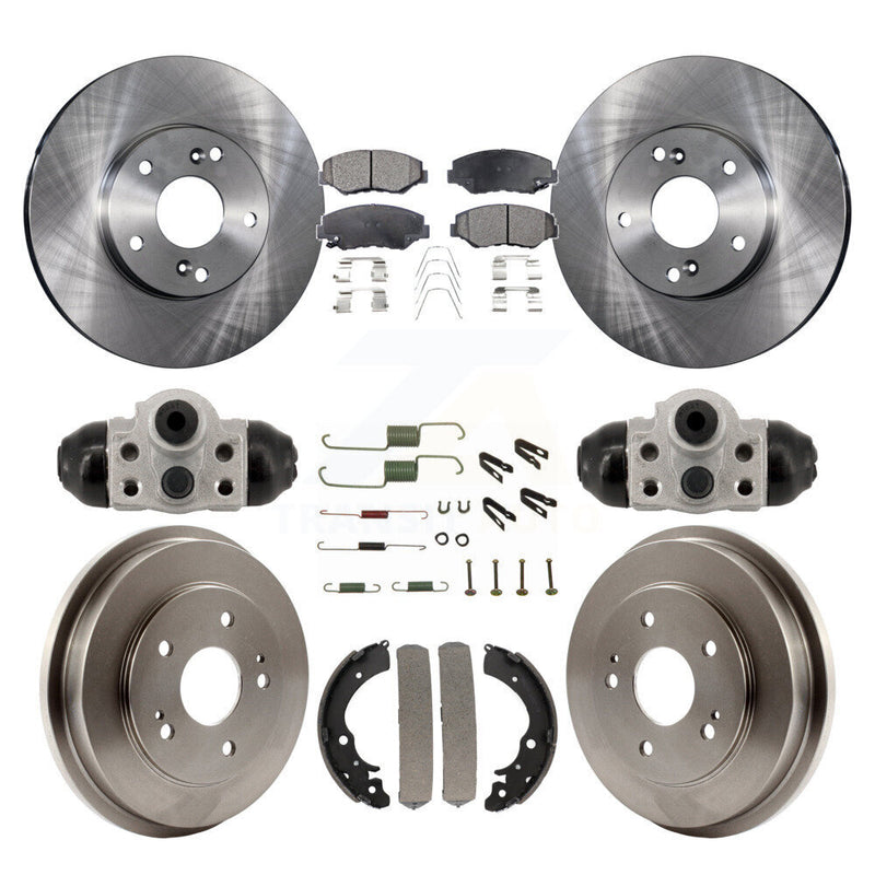 Transit Auto K8F-104349 Disc Brake Kit for 2013-2014 Honda Fit - Front and Rear product image