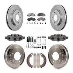 Transit Auto K8F-104352 Disc Brake Kit for 2008-2014 Mitsubishi Lancer - Front and Rear product image