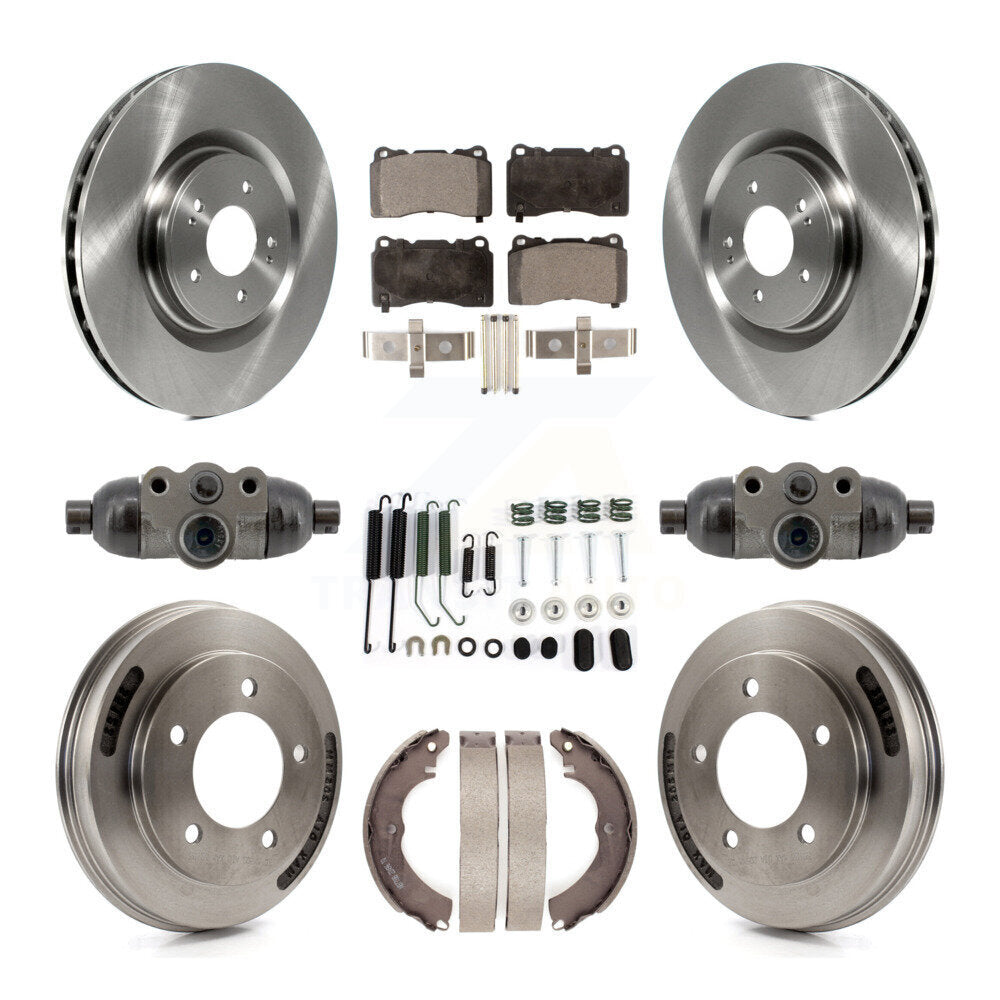 Transit Auto K8F-104353 Disc Brake Kit for 2008 Mitsubishi Lancer - Front and Rear product image