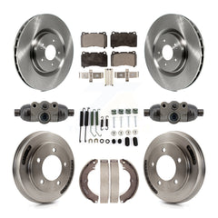 Transit Auto K8F-104353 Disc Brake Kit for 2008 Mitsubishi Lancer - Front and Rear product image