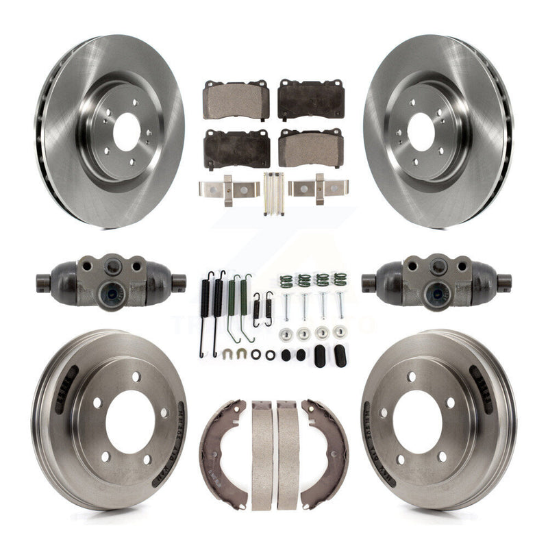 Transit Auto K8F-104353 Disc Brake Kit for 2008 Mitsubishi Lancer - Front and Rear product image