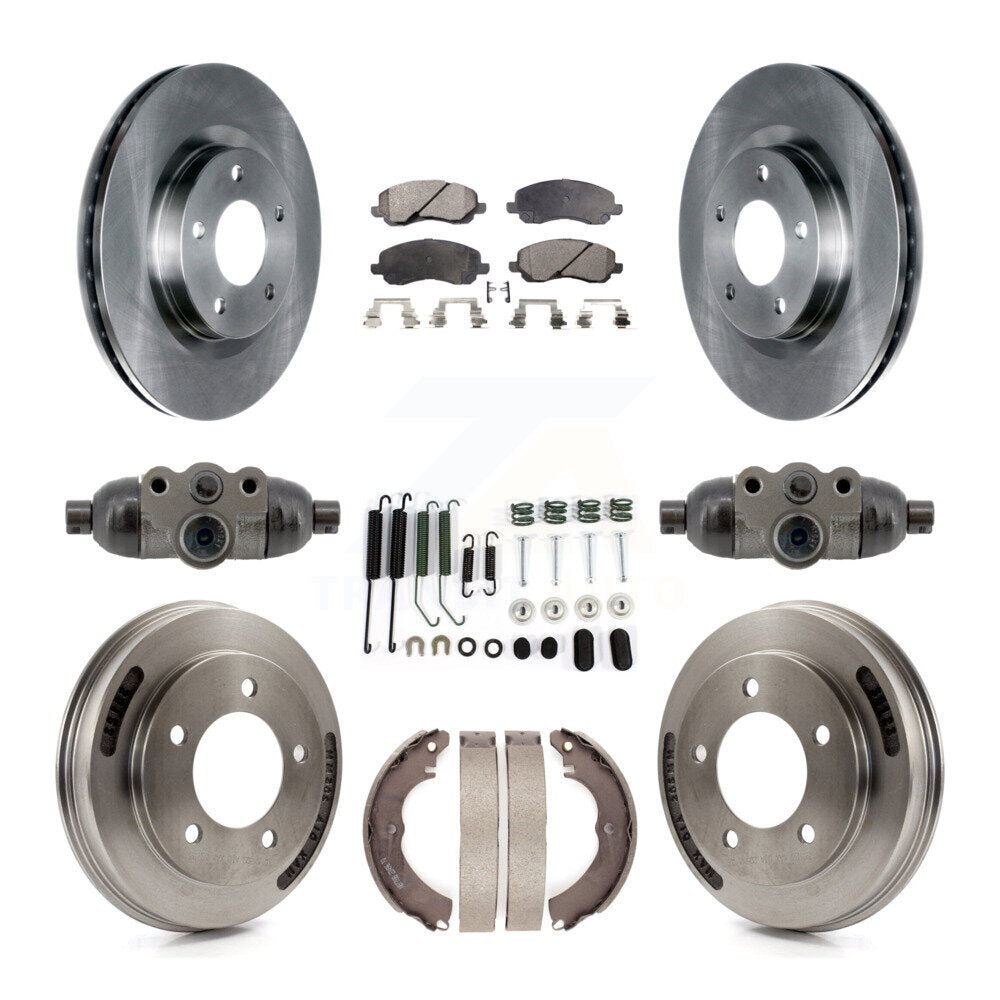 Transit Auto K8F-104354 Disc Brake Kit for 2008 Mitsubishi Lancer - Front and Rear product image
