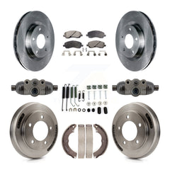 Transit Auto K8F-104354 Disc Brake Kit for 2008 Mitsubishi Lancer - Front and Rear product image