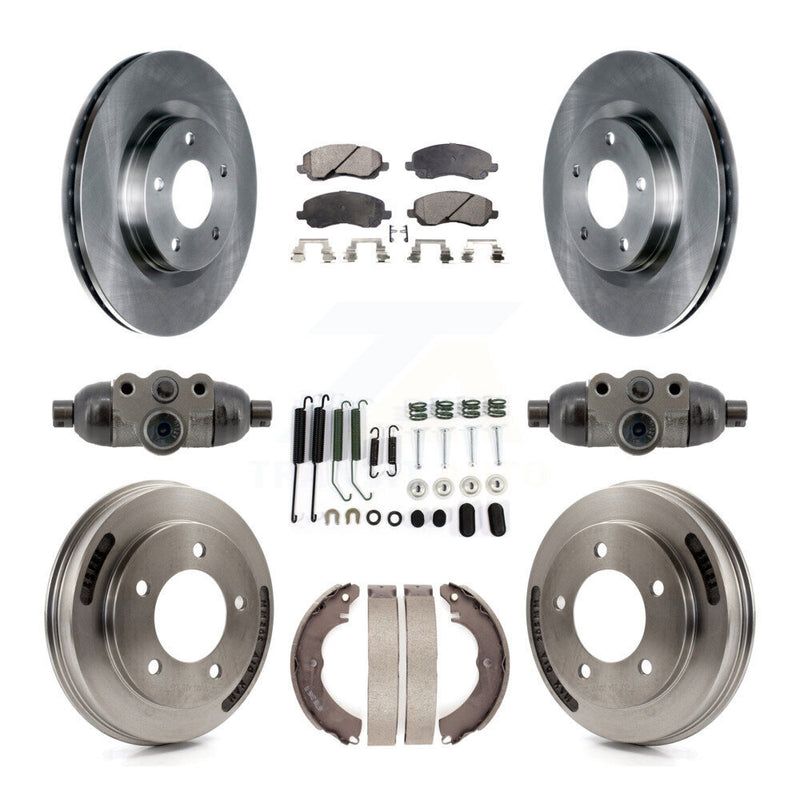 Transit Auto K8F-104354 Disc Brake Kit for 2008 Mitsubishi Lancer - Front and Rear product image