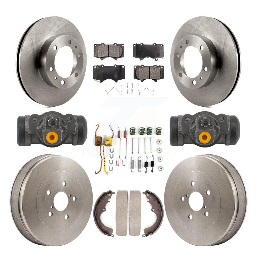 Transit Auto K8F-104358 Disc Brake Kit for 2015 Toyota Tacoma - Front and Rear product image