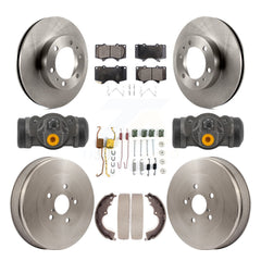 Transit Auto K8F-104358 Disc Brake Kit for 2015 Toyota Tacoma - Front and Rear product image
