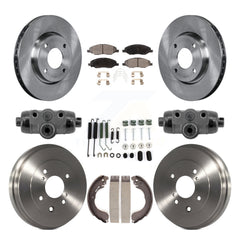 Transit Auto K8F-104359 Disc Brake Kit for 2008 Nissan Versa - Front and Rear product image