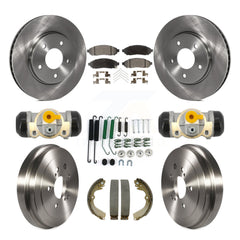 Transit Auto K8F-104365 Disc Brake Kit for 2013-2021 Nissan NV200, Chevrolet City Express - Front and Rear product image