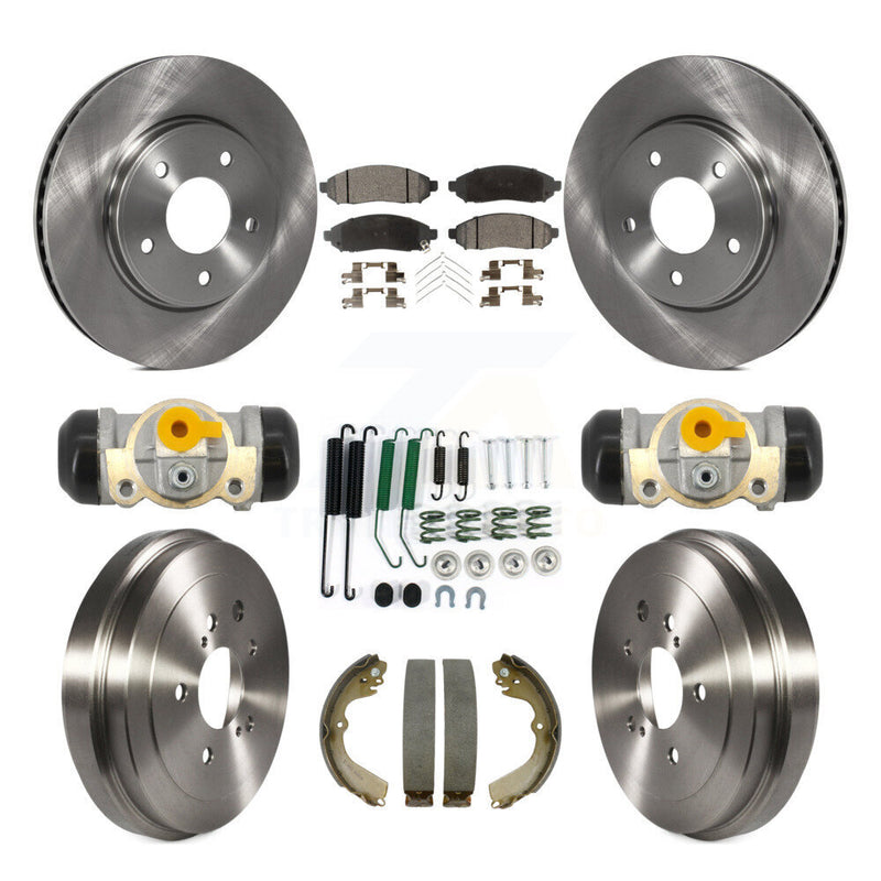 Transit Auto K8F-104365 Disc Brake Kit for 2013-2021 Nissan NV200, Chevrolet City Express - Front and Rear product image