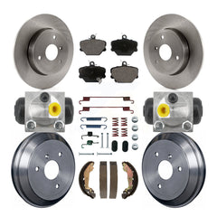 Transit Auto K8F-104366 Disc Brake Kit for 2008-2014 Smart Fortwo - Front and Rear product image