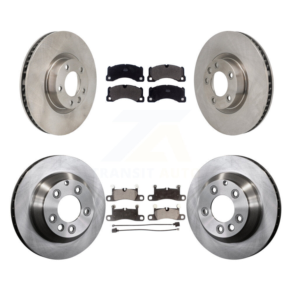 Transit Auto K8F-104370 Disc Brake Kit for 2011-2018 Porsche Cayenne, Volkswagen Touareg - Front and Rear product image