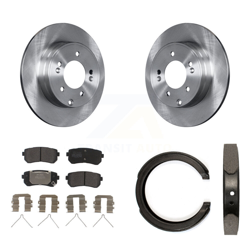 Transit Auto K8F-104384 Disc Brake Kit for 2016-2020 Kia Optima - Rear product image