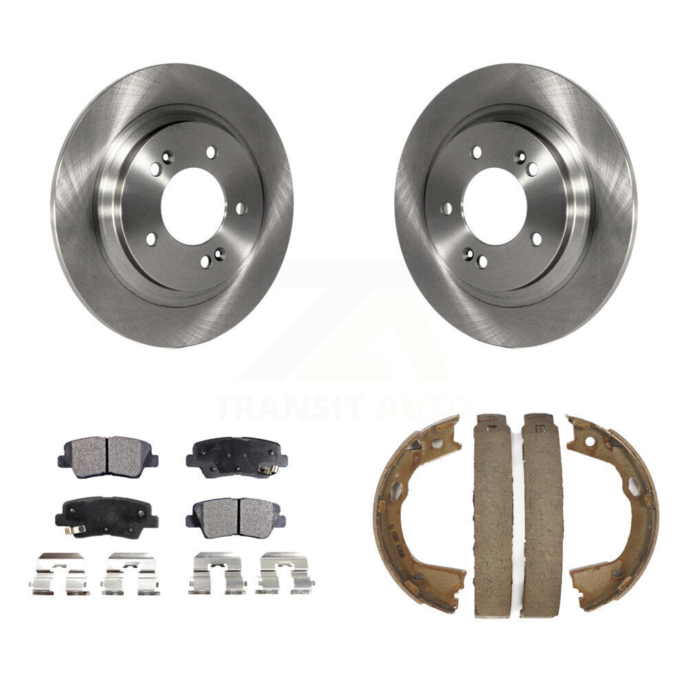 Transit Auto K8F-104386 Disc Brake Kit for 2013-2016 Kia Optima - Rear product image