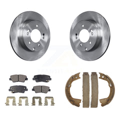 Transit Auto K8F-104387 Disc Brake Kit for 2010-2017 Hyundai Azera, Kia Optima, Hyundai Sonata - Rear product image