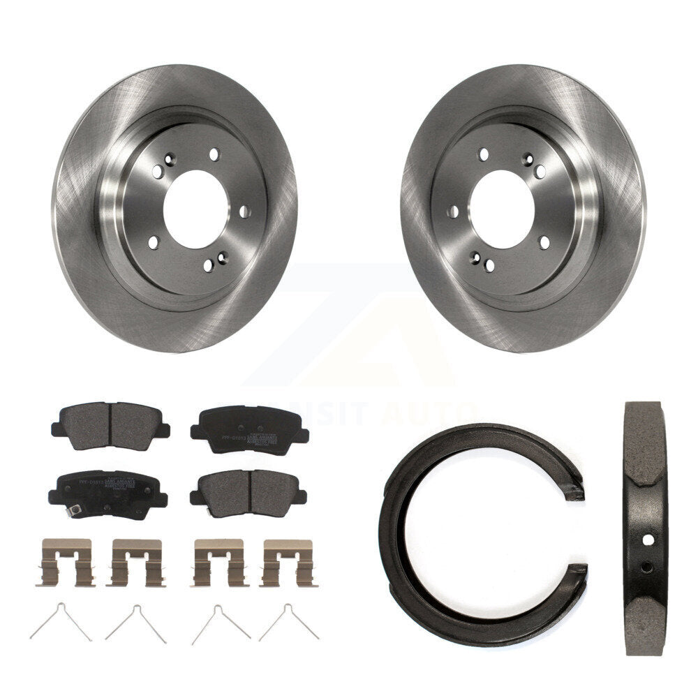 Transit Auto K8F-104388 Disc Brake Kit for 2016 Kia Optima - Rear product image