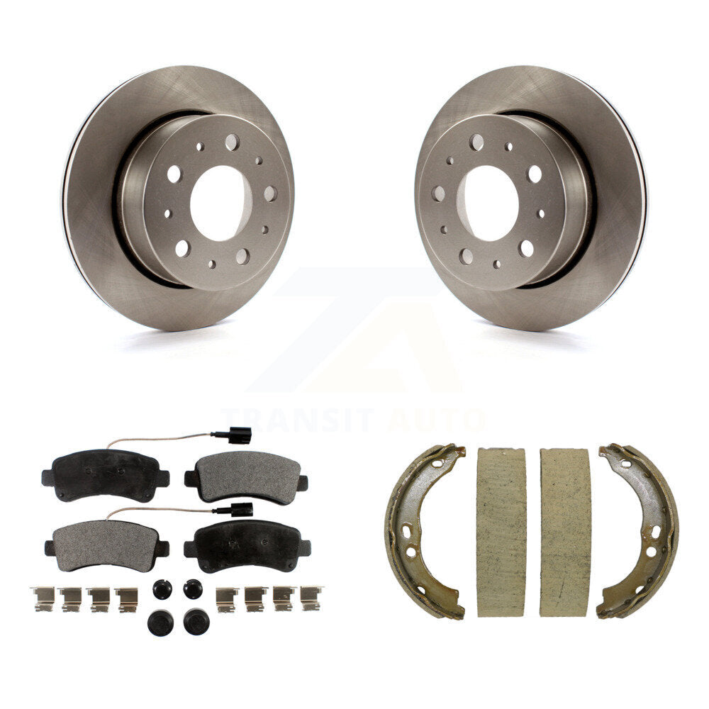Transit Auto K8F-104390 Disc Brake Kit for 2014-2021 Ram ProMaster 1500, Ram ProMaster 2500, Ram ProMaster 3500 - Rear product image