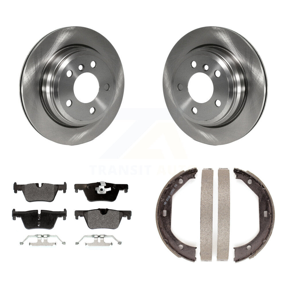 Transit Auto K8F-104391 Disc Brake Kit for 2013-2020 BMW 320i xDrive, BMW 328d xDrive, BMW 330i & more - Rear product image