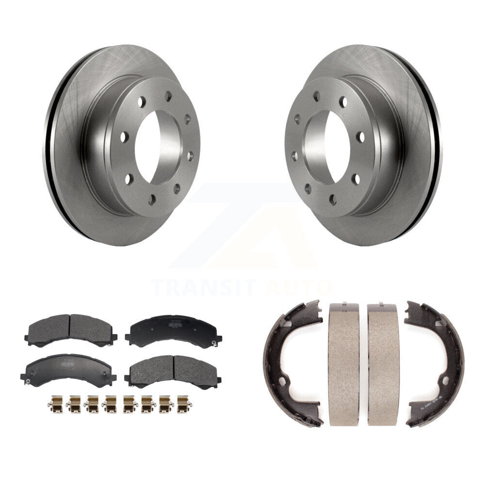Transit Auto K8F-104393 Disc Brake Kit for 2021-2024 Chevrolet Express 2500, GMC Savana 2500 - Rear product image