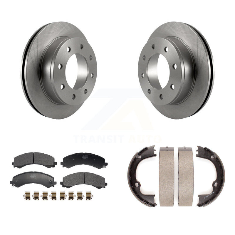 Transit Auto K8F-104393 Disc Brake Kit for 2021-2024 Chevrolet Express 2500, GMC Savana 2500 - Rear product image
