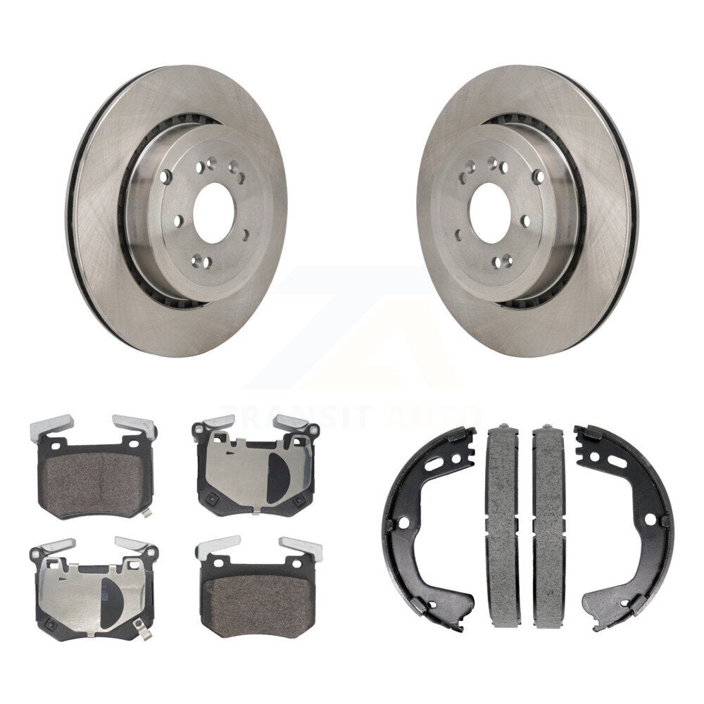 Transit Auto K8F-104399 Disc Brake Kit for 2018-2021 Genesis G70, Kia Stinger - Rear product image